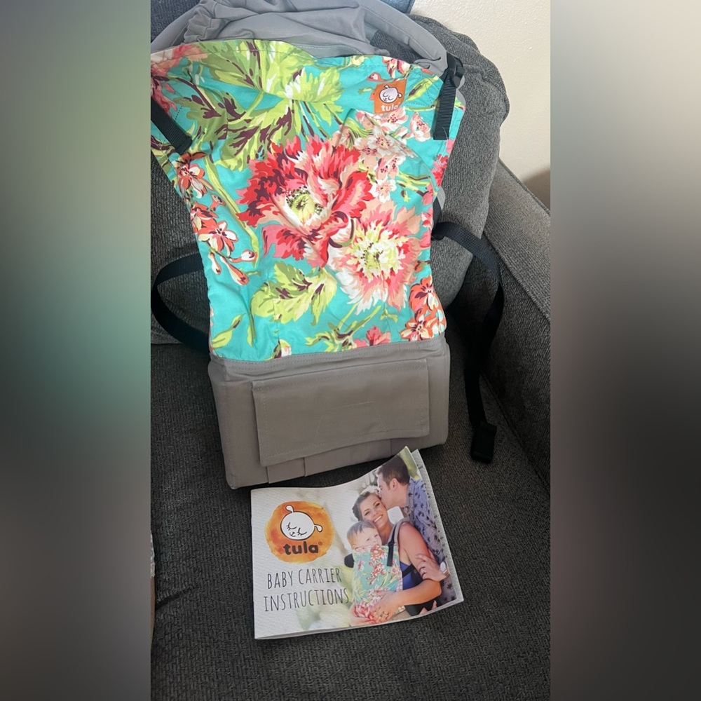 Tula Ergonomic Carrier, Bliss Bouquet-Toddler Size, 25-60 Pounds